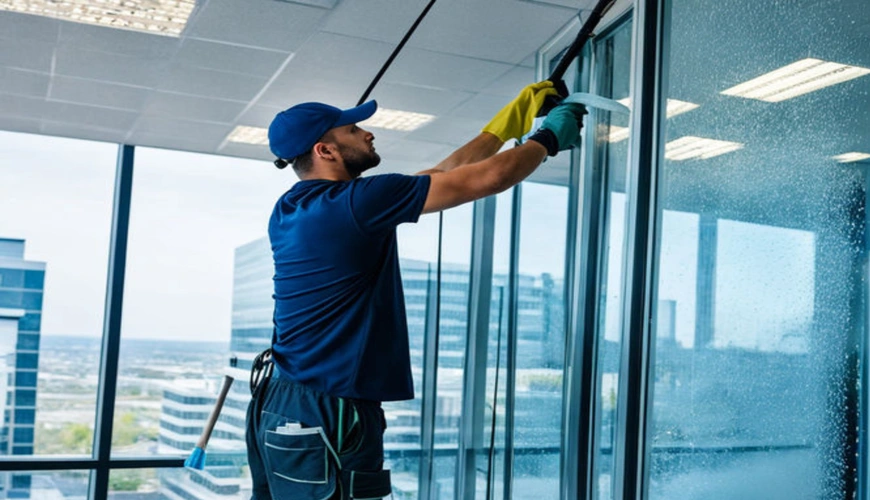 Professional cleaning of commercial windows in Halifax