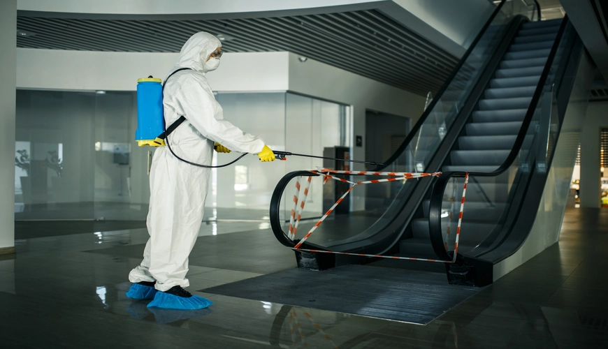 Professional electrostatic disinfection services for businesses in Halifax