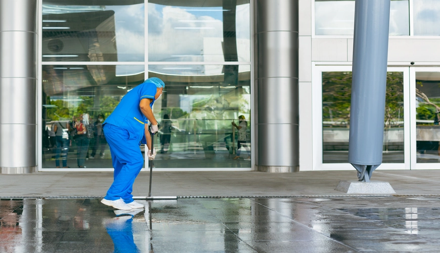 Professional entrance way cleaning for businesses in Halifax