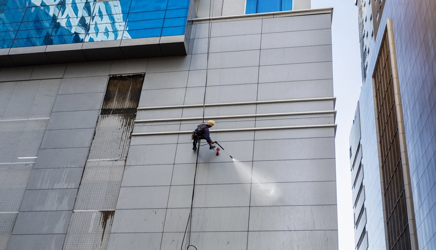 Professional exterior building washing services in Halifax