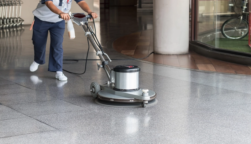 Professional floor buffing services in Halifax