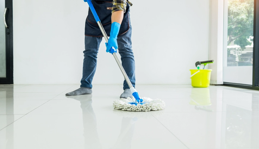 Professional floor mopping and waxing services for businesses in Halifax