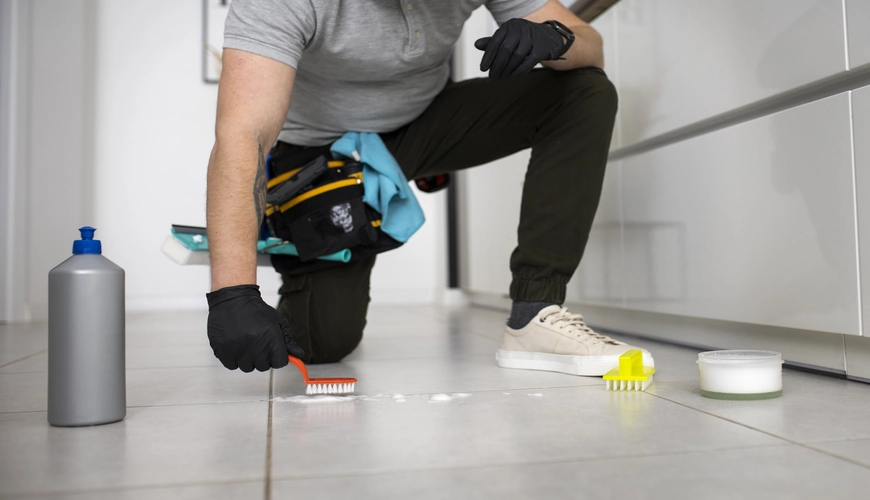 Professional vinyl tile scrub and waxing services in Halifax