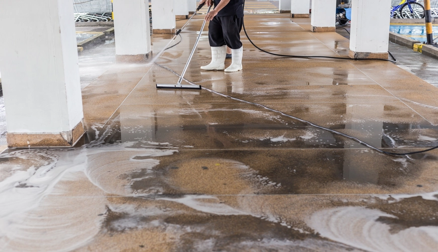 Professional washing floors services in Halifax