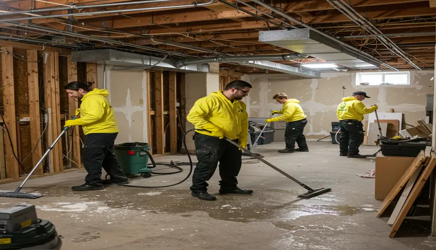 Certified basement cleanup professionals in Halifax
