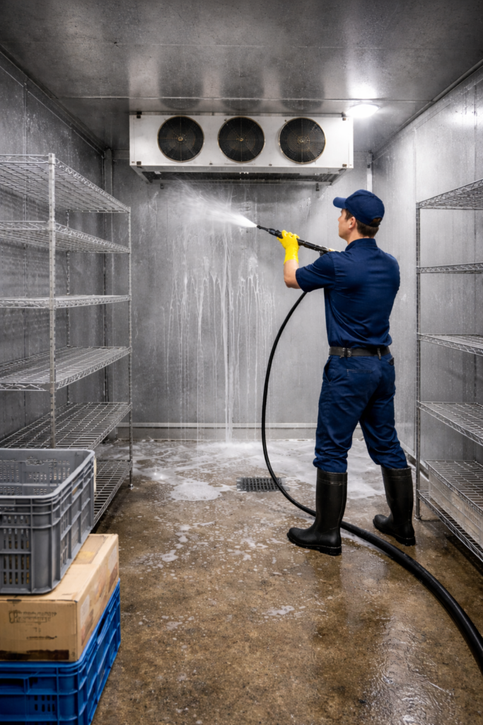 Halifax Walk-in Freezers and Fridges Deep Cleaning