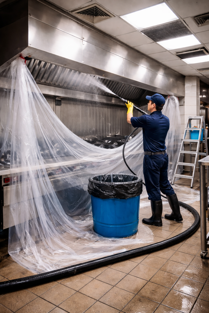 Halifax Exhaust Hood, Filters, and Full System Cleaning